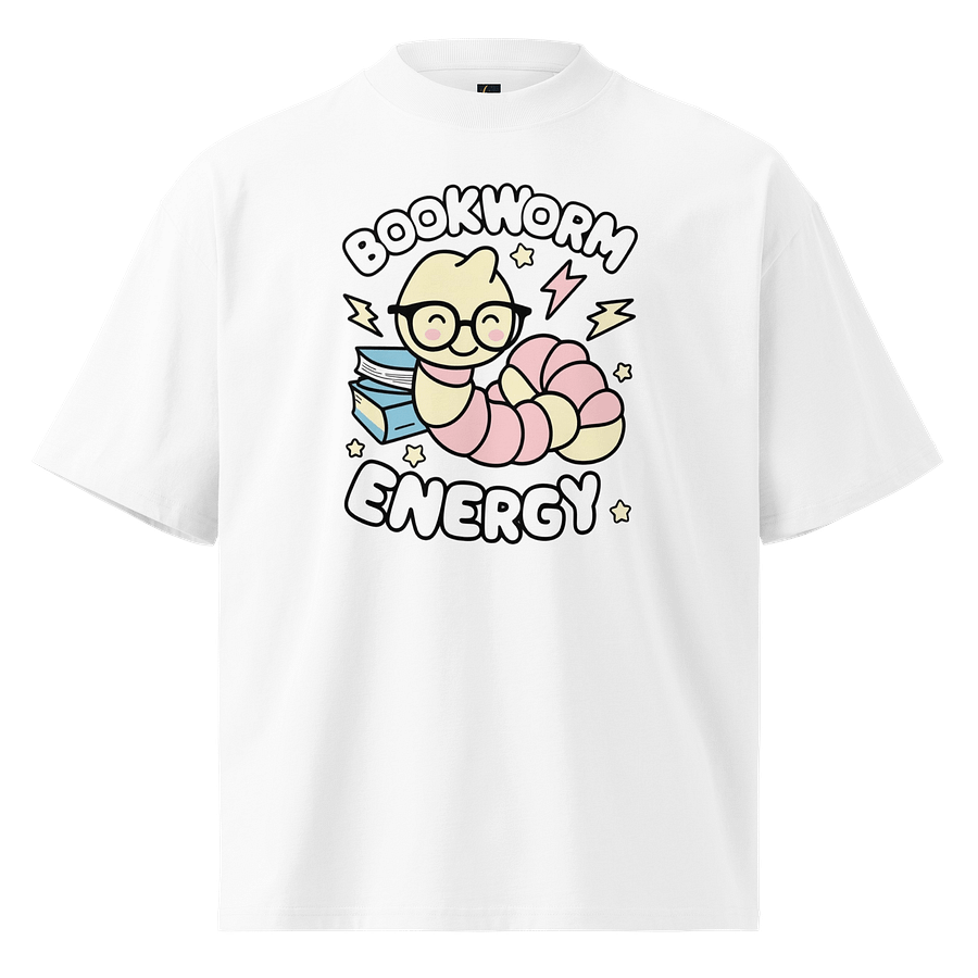 Bookworm Energy Organic Tee product image (1)