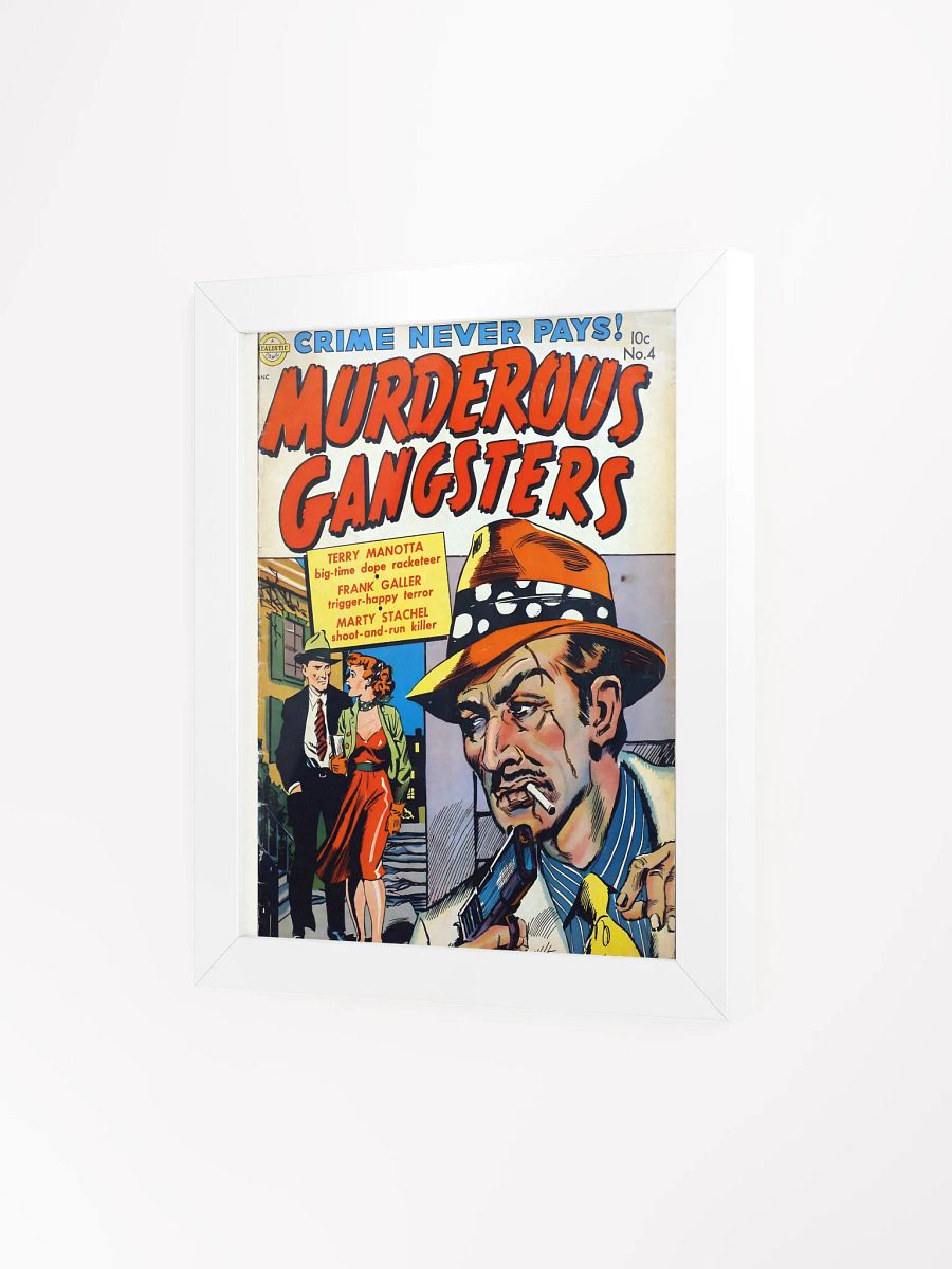 Vintage Crime Comic Matte Poster product image (43)