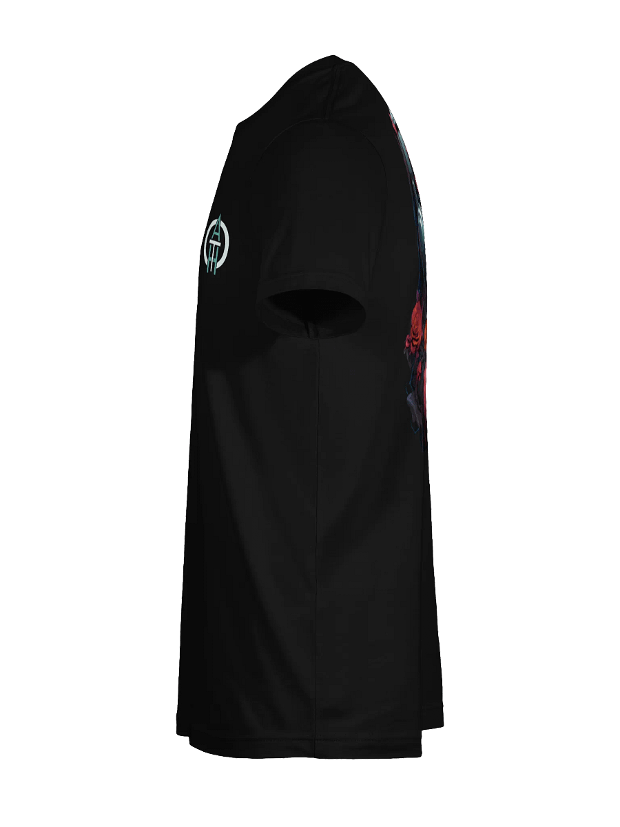 Floral Skull Graphic Oath Esports Logo T-Shirt product image (75)