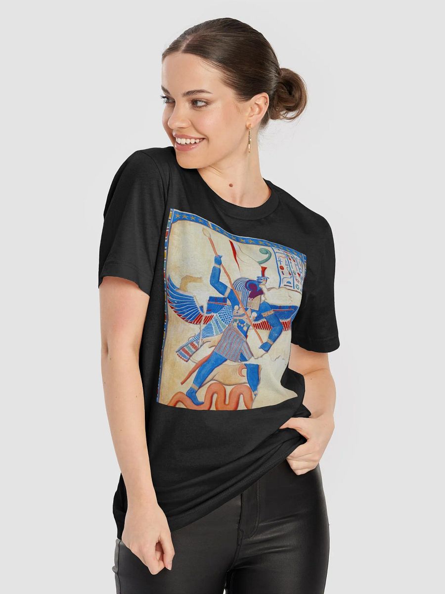 Seth Slaying a Serpent Ancient Egypt Art Unisex T-Shirt product image (8)