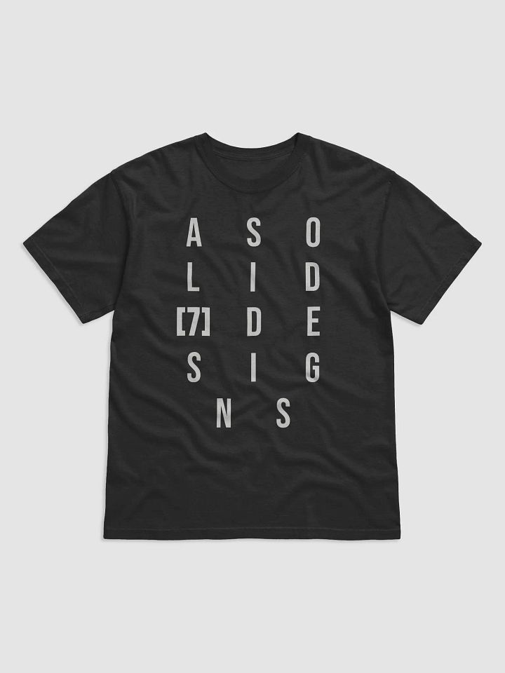 ASolid[7] Designs Comfort Colors Grid Shirt - White Design product image (2)
