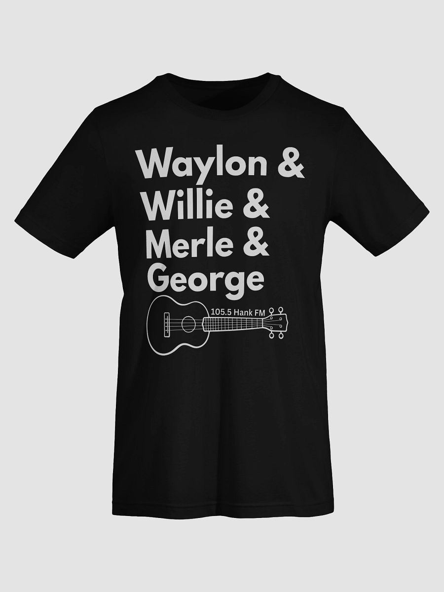 Waylon, Willie, Merle & George T-shirt product image (7)