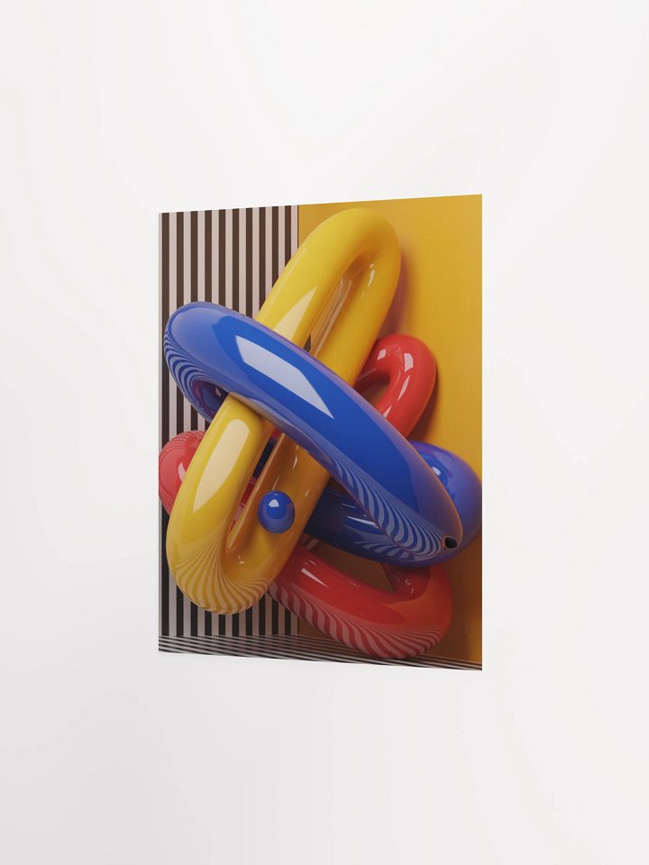 Memphis 3D Abstract Print - 3 product image (6)