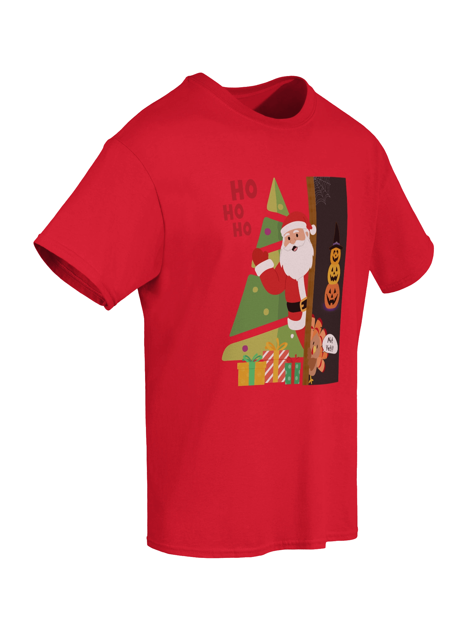 HO HO HO... Not Yet!! - UNISEX T-SHIRT product image (8)