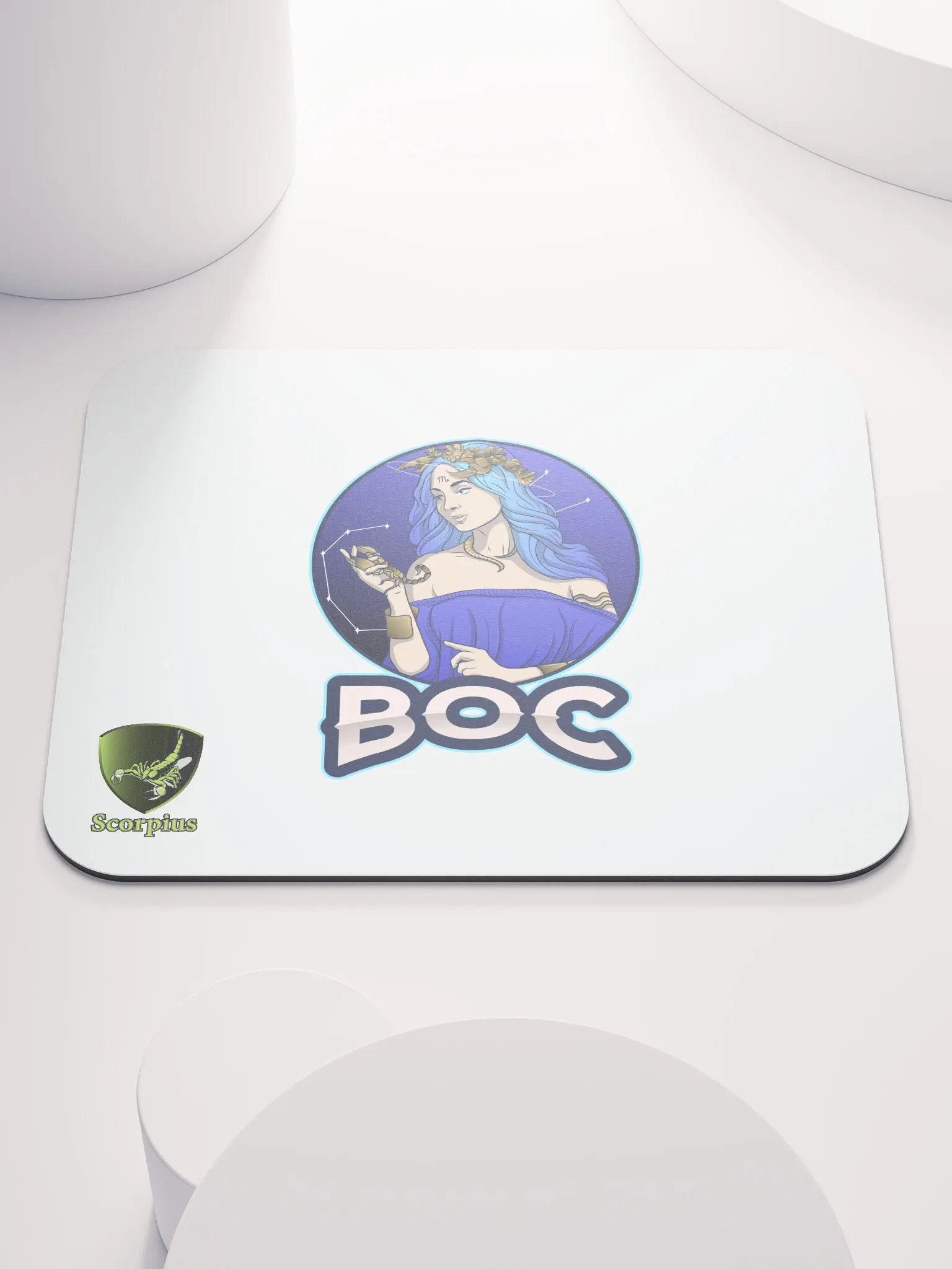 Battle of Constellations Mouse Pad product image (1)