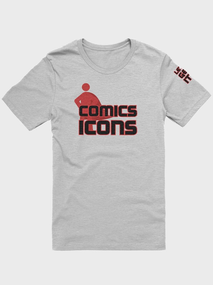 Comics Icons Black On Red Logo Tee product image (7)