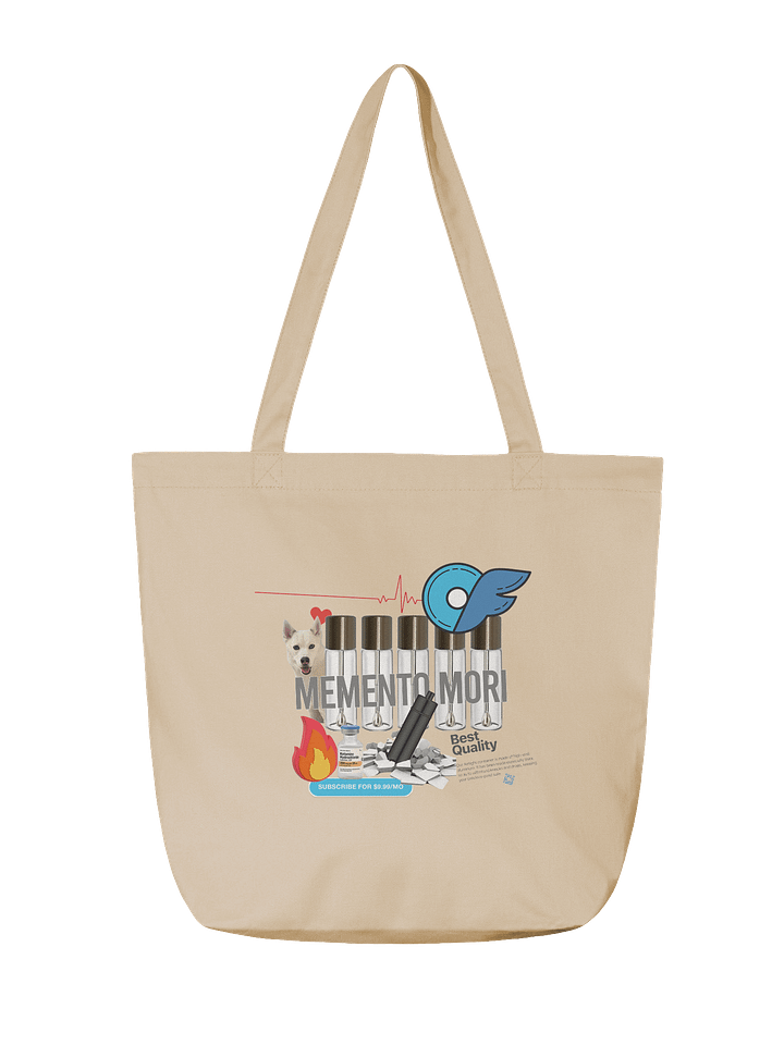 The @nathyn.trees Eco-Loving Tote Bag in White product image (2)