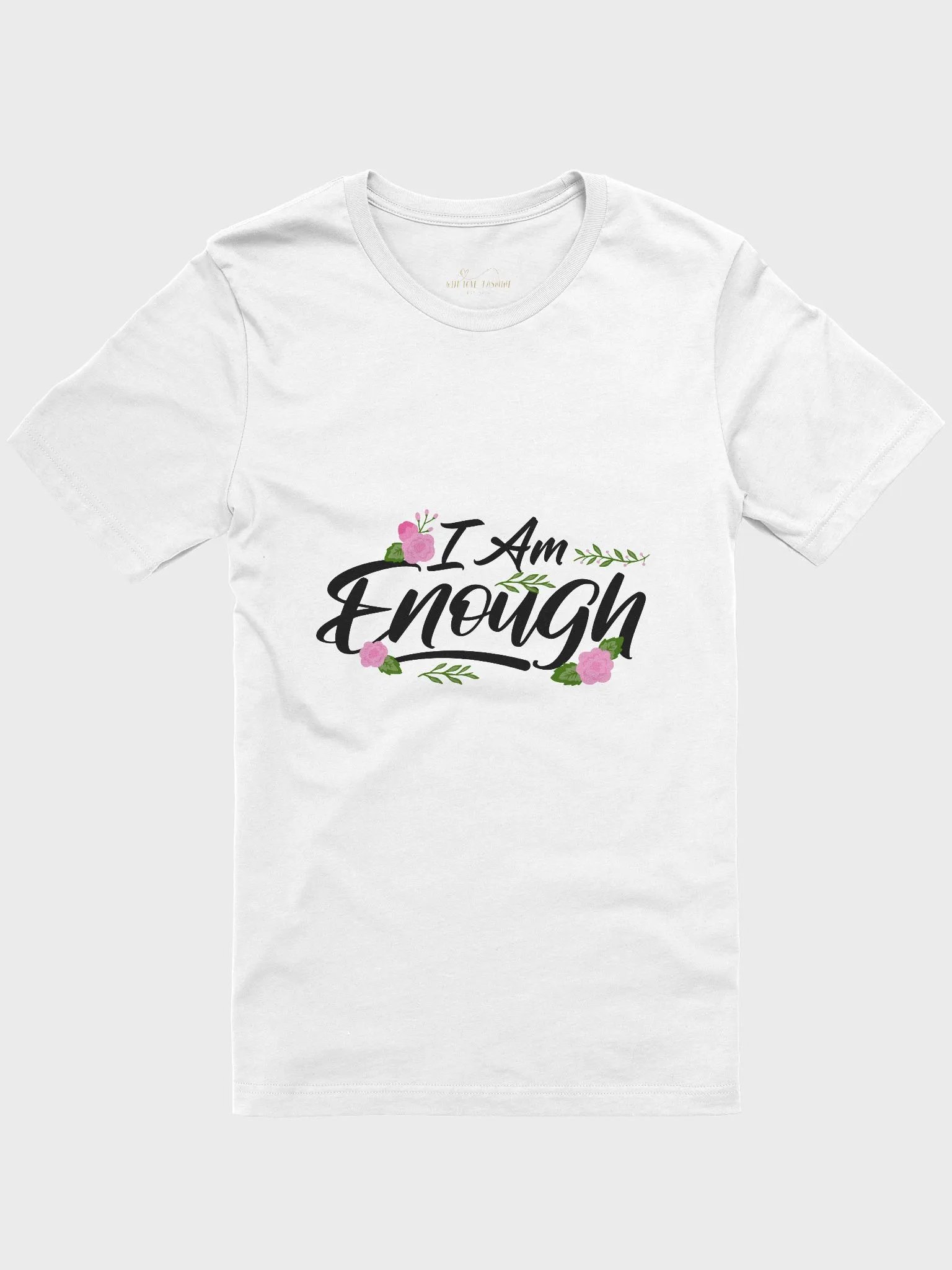 I AM ENOUGH! T-SHIRT & DAILY AFFIRMATIONS JOURNAL BUNDLE product image (1)