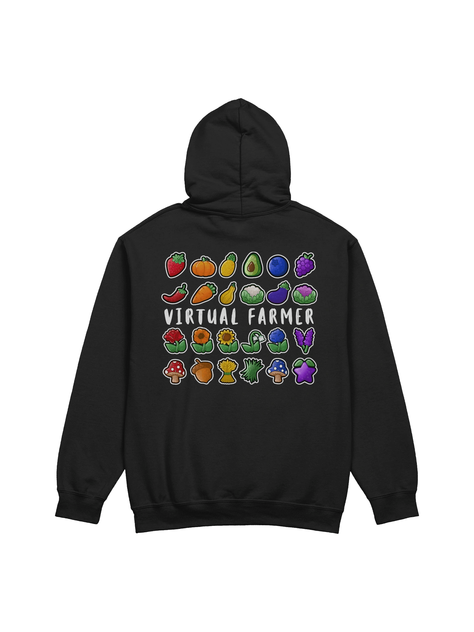 Virtual Farmer Hoodie - White Text product image (3)