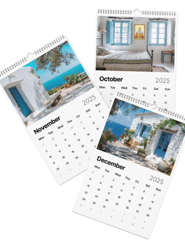 Secrets of the Aegean – 2025 Calendar product image (7)