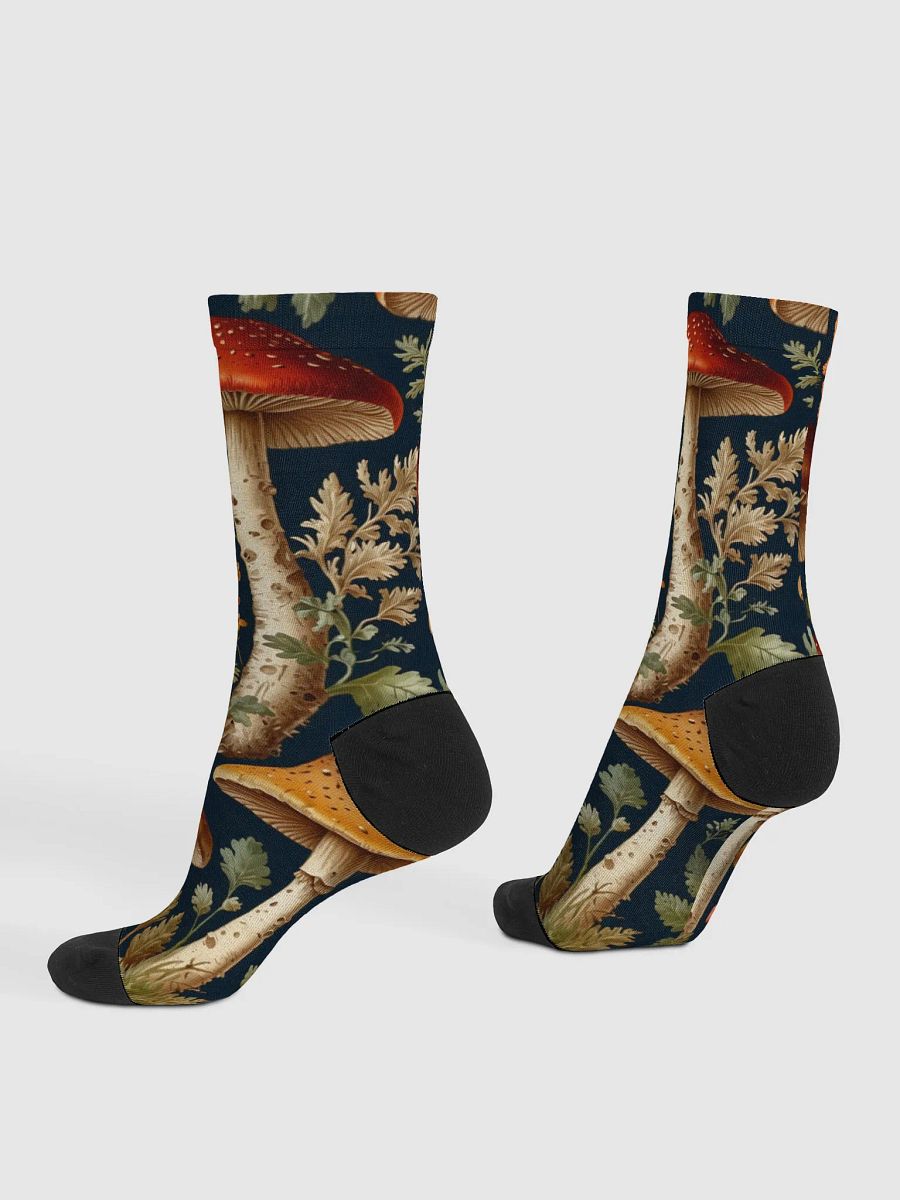 Mushroom Medley Sustainable Crew Socks product image (4)