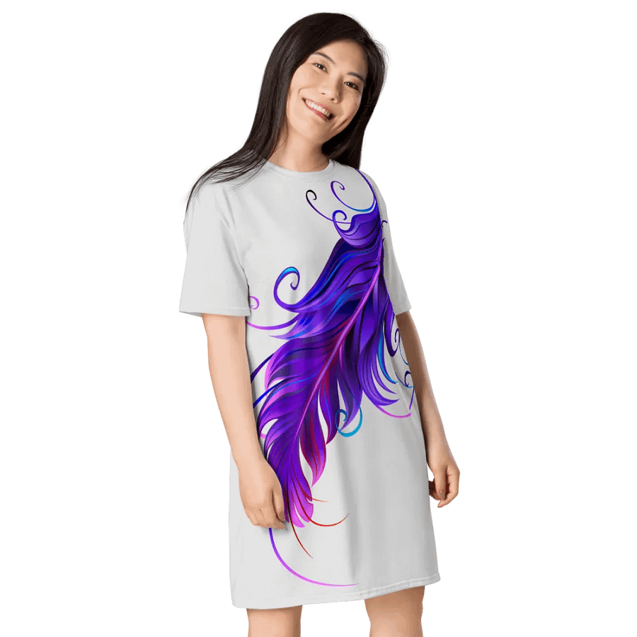 Mystic Feather Dream All-Over Dress product image (5)