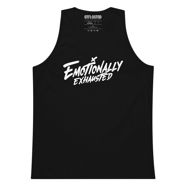 Emotionally Exhausted OG (Large) - Summer Tank Top product image (2)