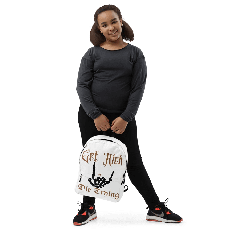 Get Rich or Die Trying Back Pack product image (7)