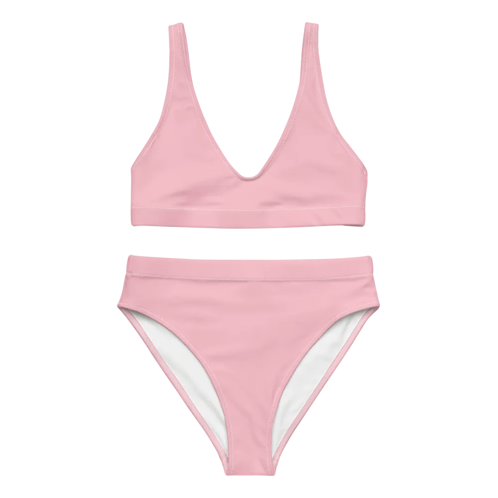 Plain Color Pink Bikini Set product image (5)
