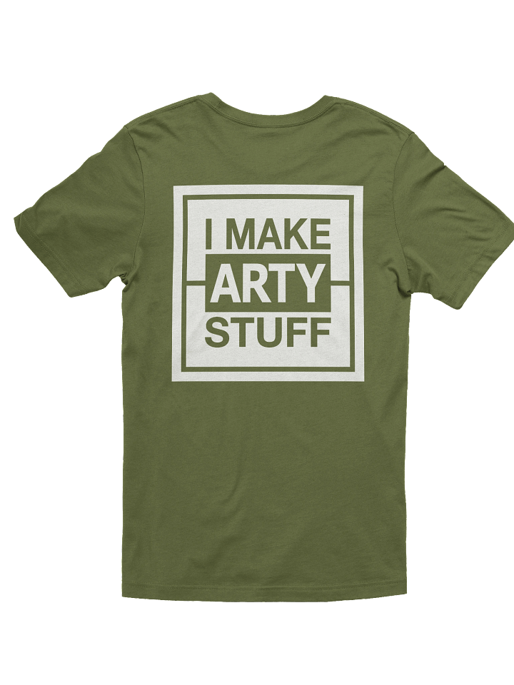 I Make Arty Stuff - Bella + Canvas Supersoft T-Shirt product image (2)
