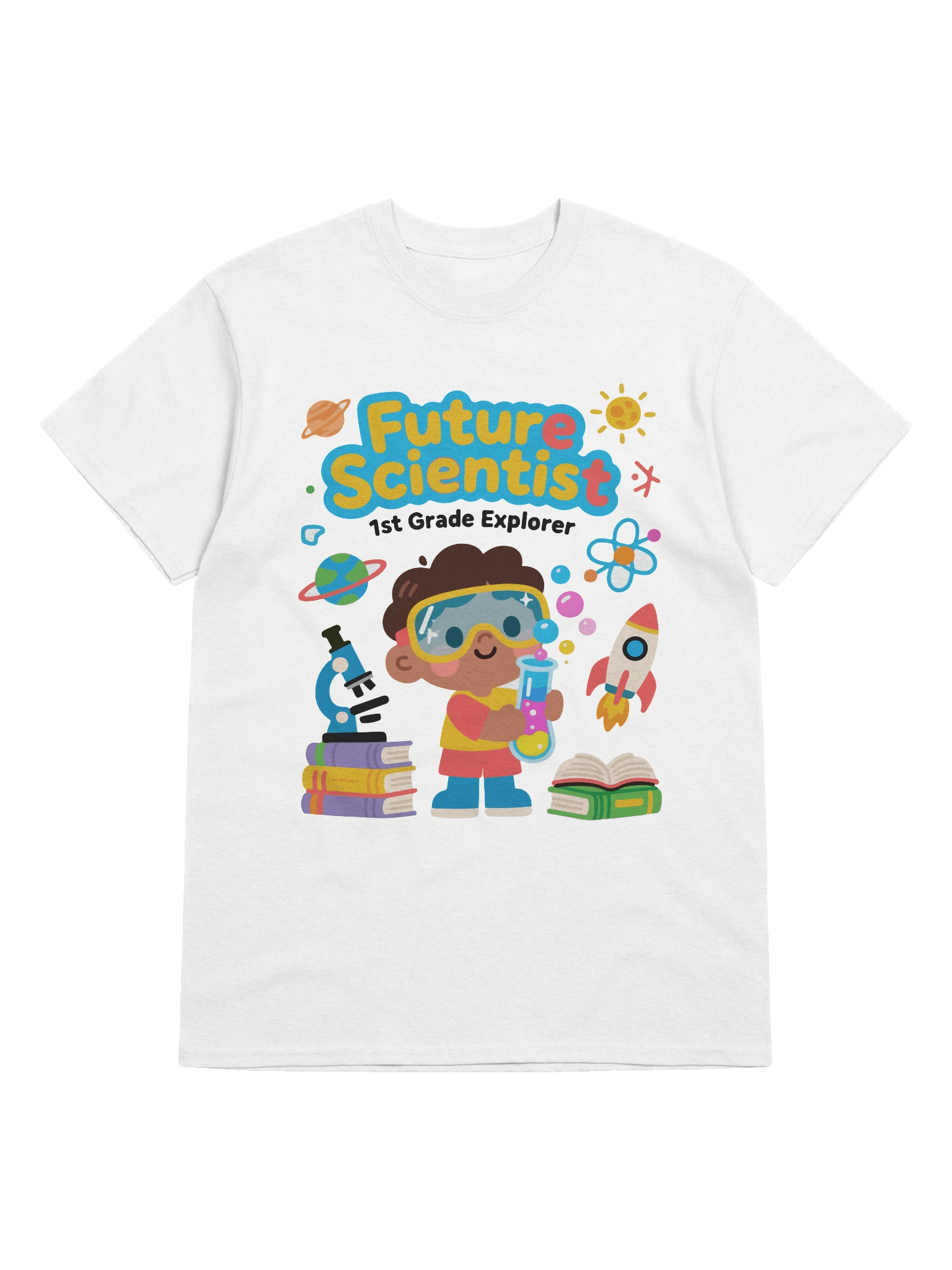 Future Scientist Back to School Shirt | 1st Grade Explorer Tee product image (5)