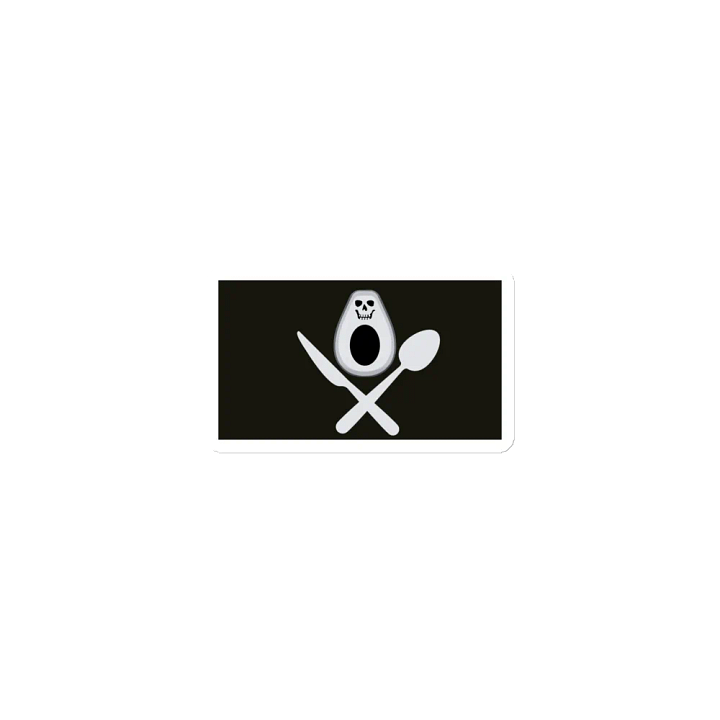 Pirate Avocado Magnet product image (1)
