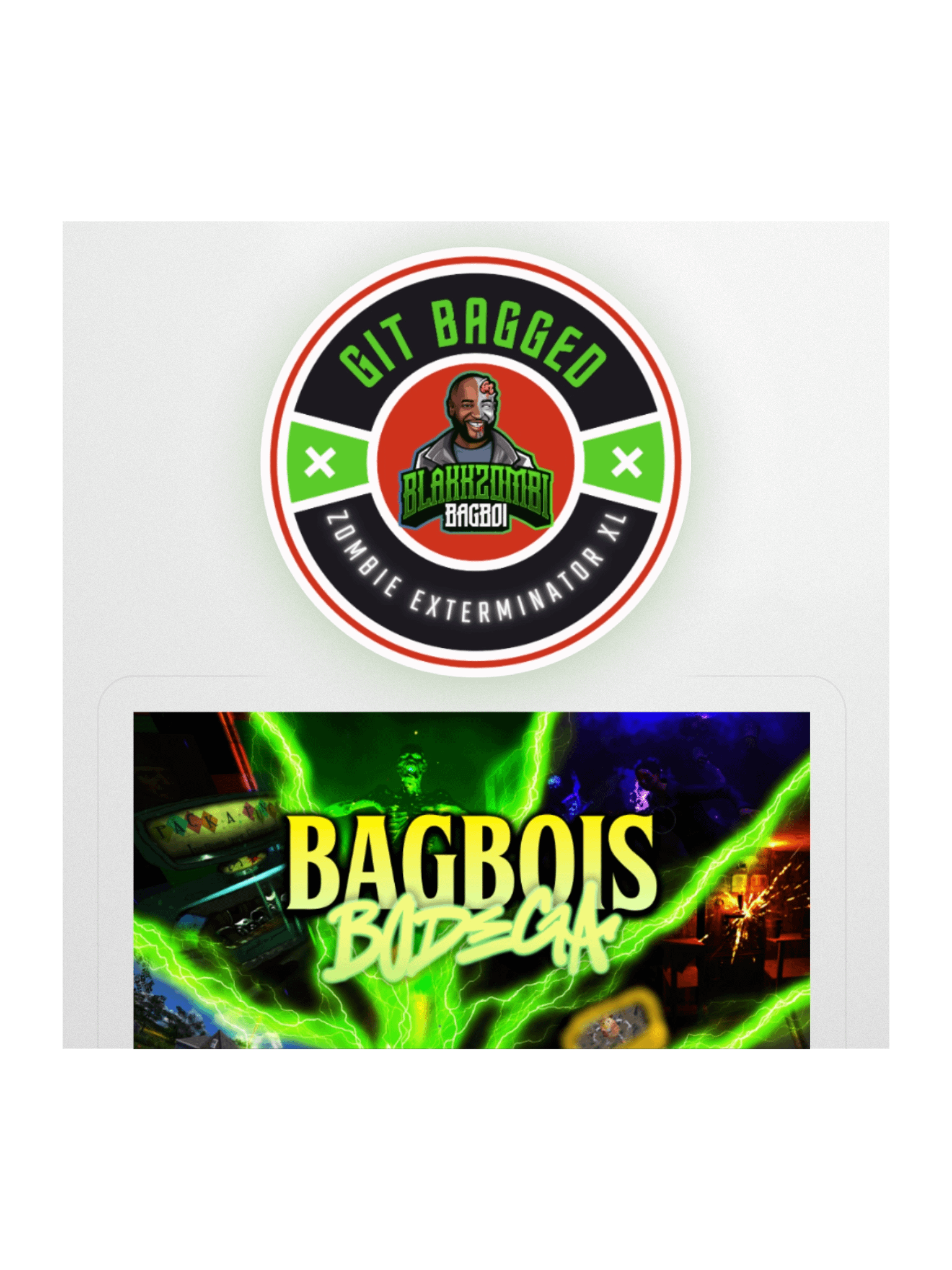 BAGBOI'S BODEGA/ GIT BAGGED Kiss Cut Stickers product image (3)