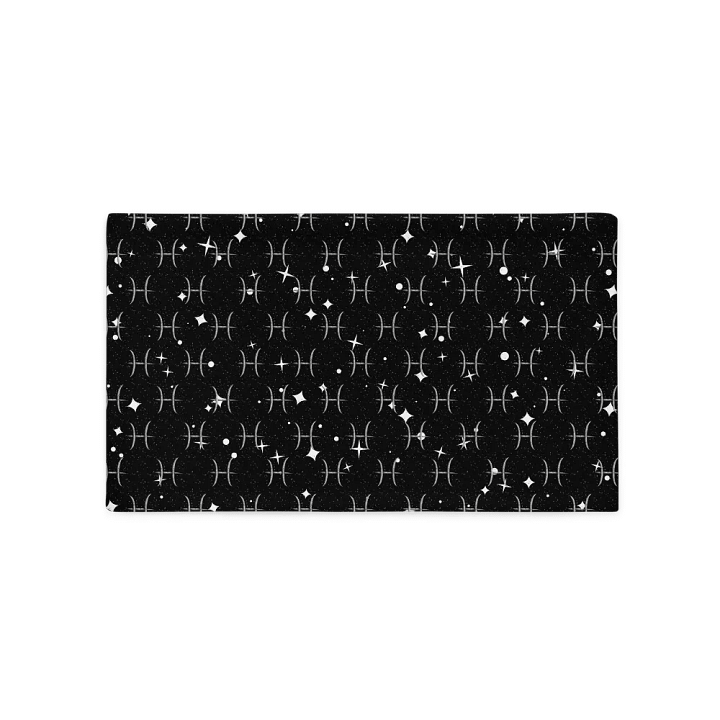 Pisces, Guided by the Stars Glyph Only, Pillow Case product image (2)