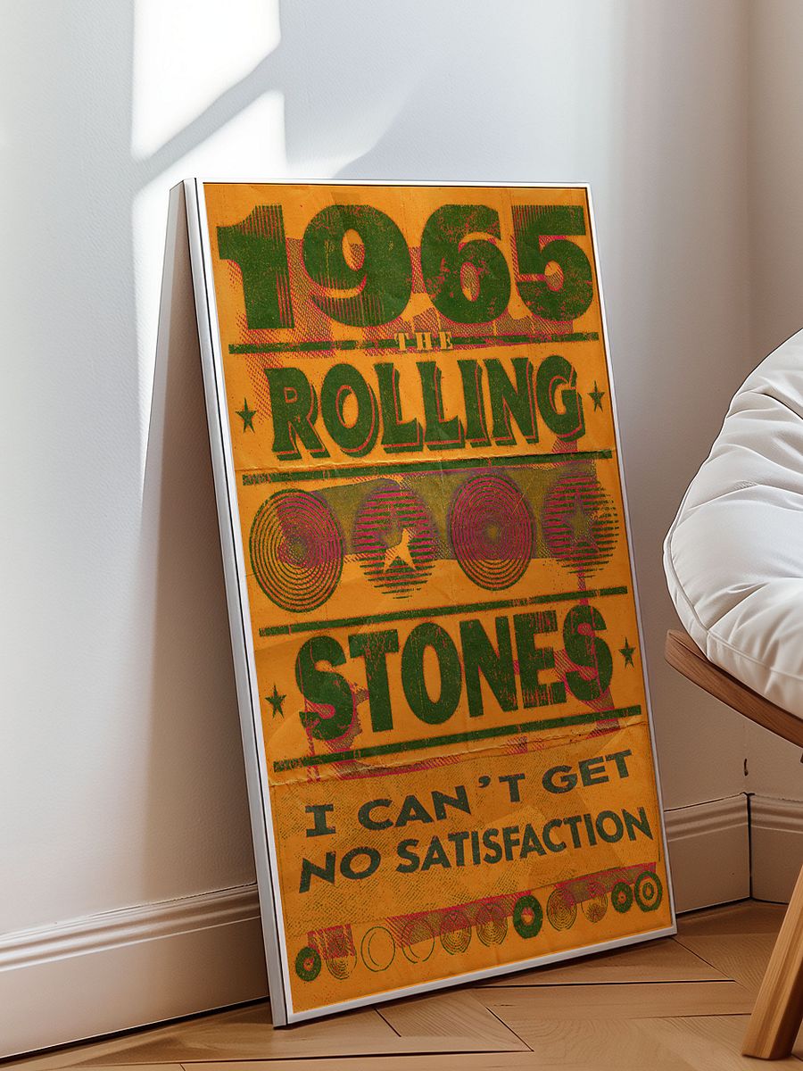 The Rolling Stones 1965 Tribute Poster | Vintage Rock Print | Retro Concert Art | Classic Music Decor | Timeless Tour Artwork product image (3)