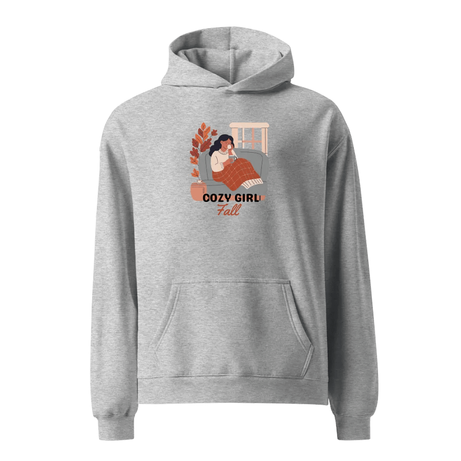 Cozy Girl Hoodie - Grey product image (1)