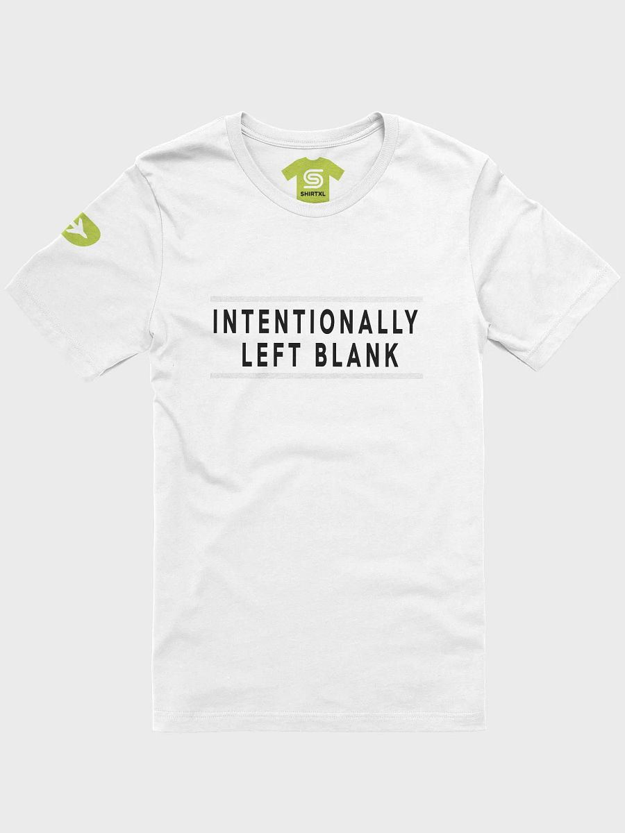INTENTIONALLY LEFT BLANK - SOFT TSHIRTTTT product image (1)