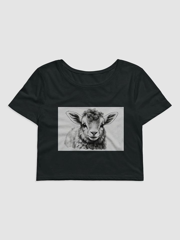 Cute Sheep crop top product image (1)