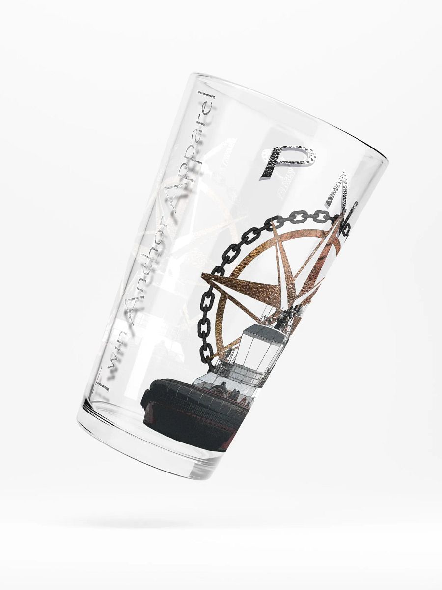 PNW Compass Rose Athena 16oz Pint Glass product image (5)