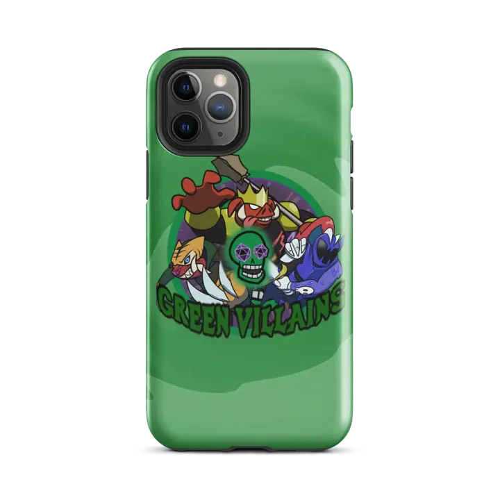 Green Villains Tough iPhone Case product image (25)