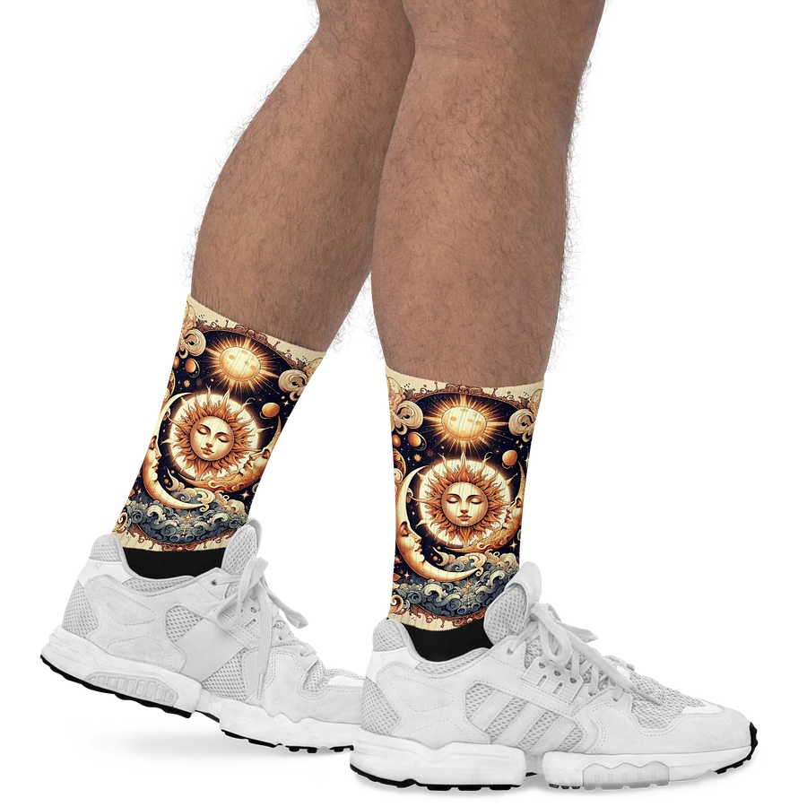 Black Foot Sublimated Socks product image (19)