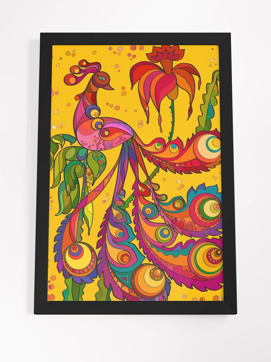 Vibrant Avian Majesty Poster - Tropical Bird product image (8)