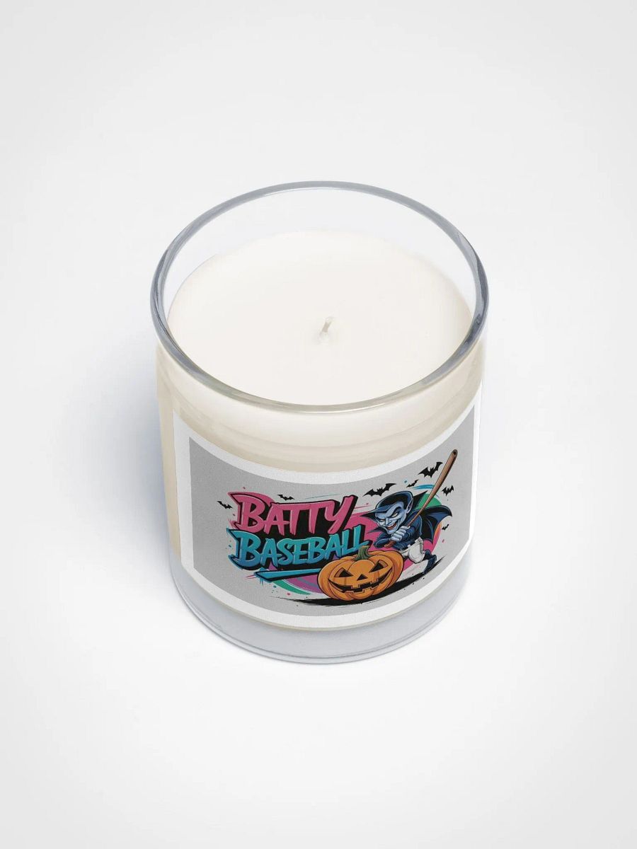 Batty Baseball Soy Wax Candle product image (3)