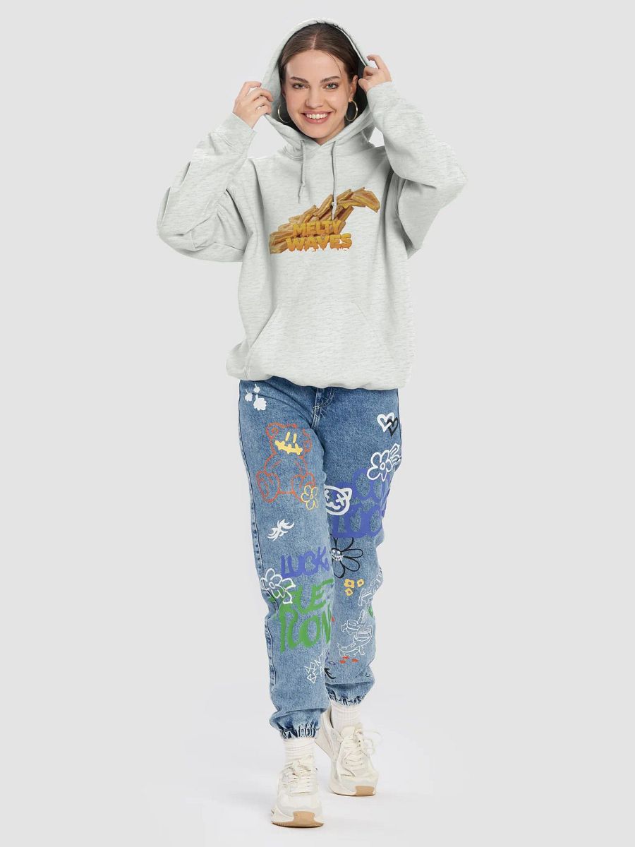 Gradient Melty Waves Unisex Hoodie product image (71)