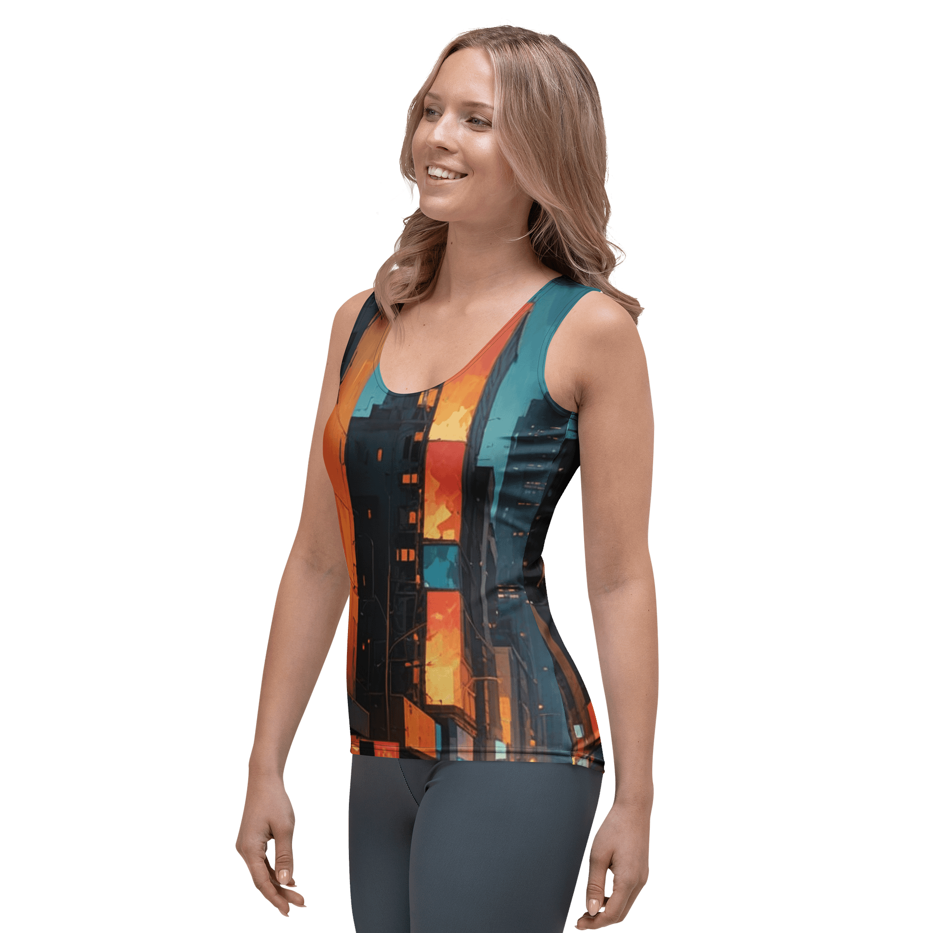Abstract City 2 Tank Top product image (3)