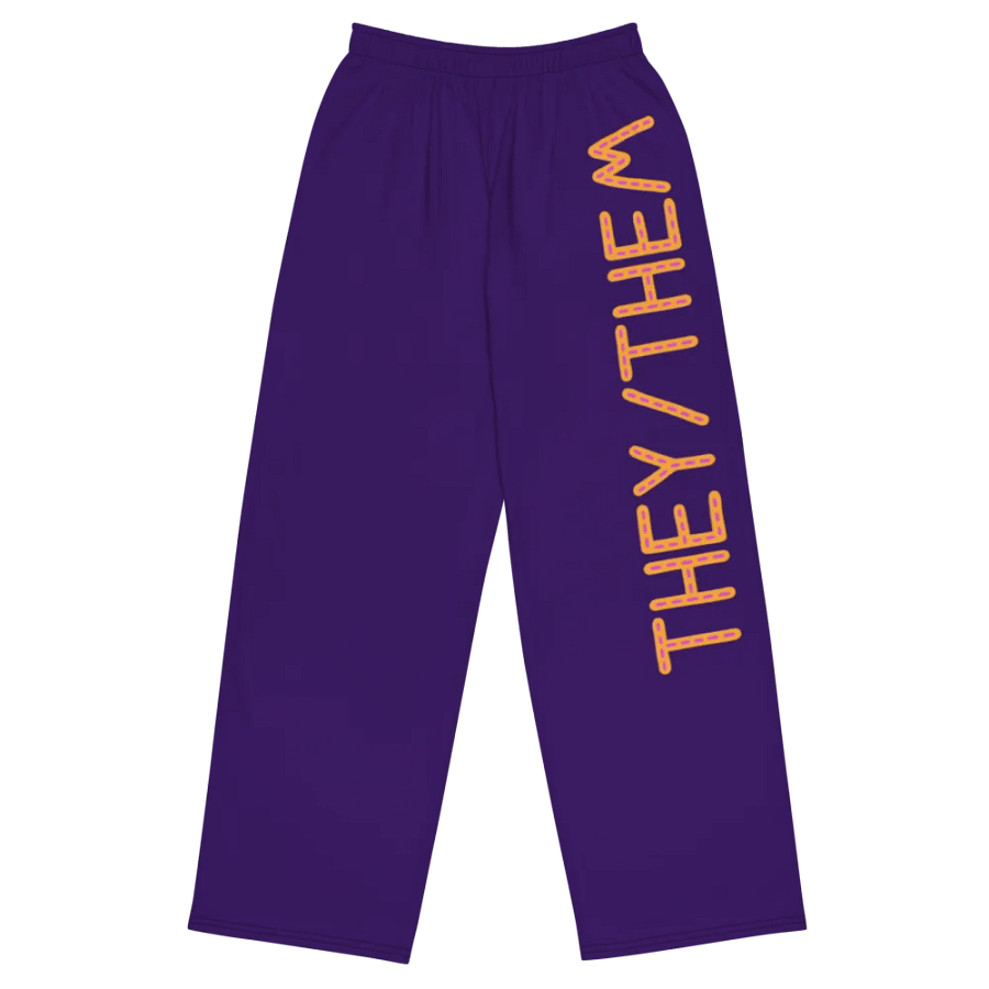 THEY/THEM Pronoun Pants product image (1)