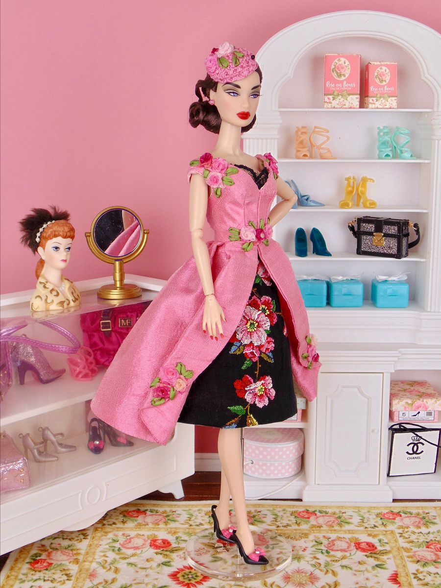 Rose in Bloom OOAK fashion for 12 inch fashion dolls product image (5)