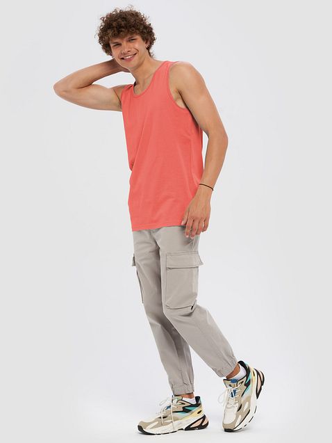 Photo showing Cotton Heritage Men's Premium Tank Top