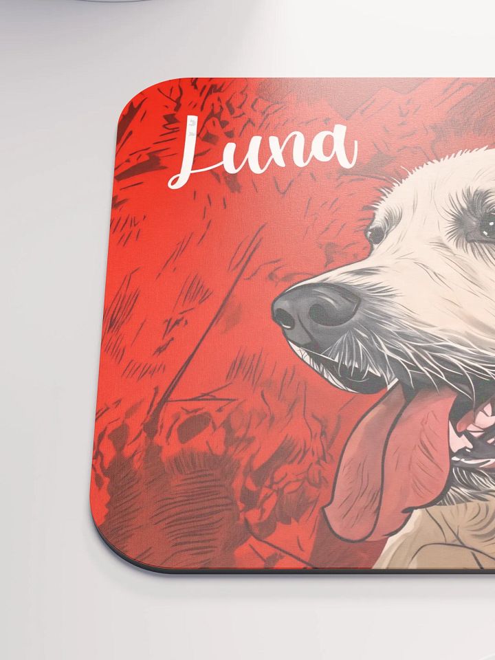 YOUR BEST FRIEND! / CLASSIC MOUSE PAD WITH PERSONALIZED NAME product image (2)