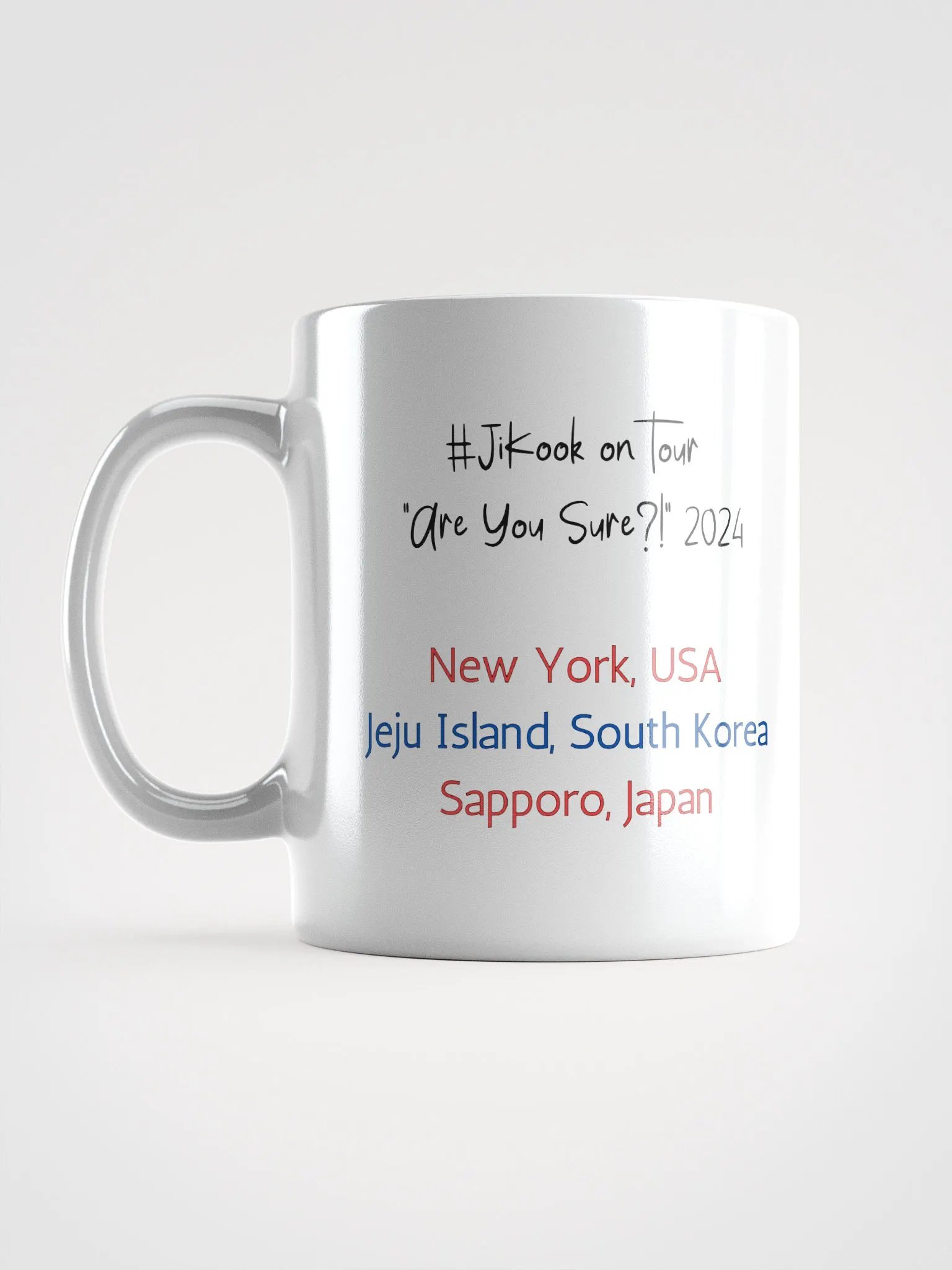 We are SURE! JiKook crabby mug product image (6)