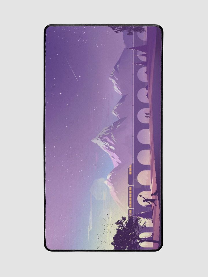 Starry Viaduct Desk Mat product image (2)