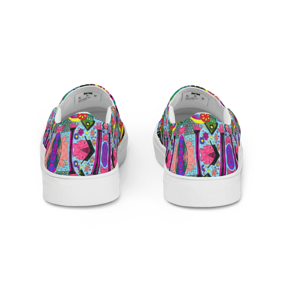 Kaleidoscope Dream Men's Slip-On Shoes product image (5)