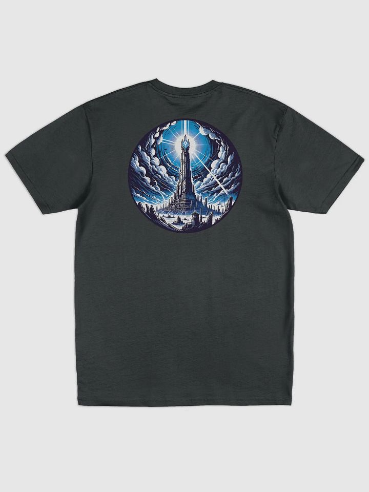 Arcane Clock and Mage Tower T-Shirt – Fantasy Meets Everyday Style 🕰️✨ product image (12)