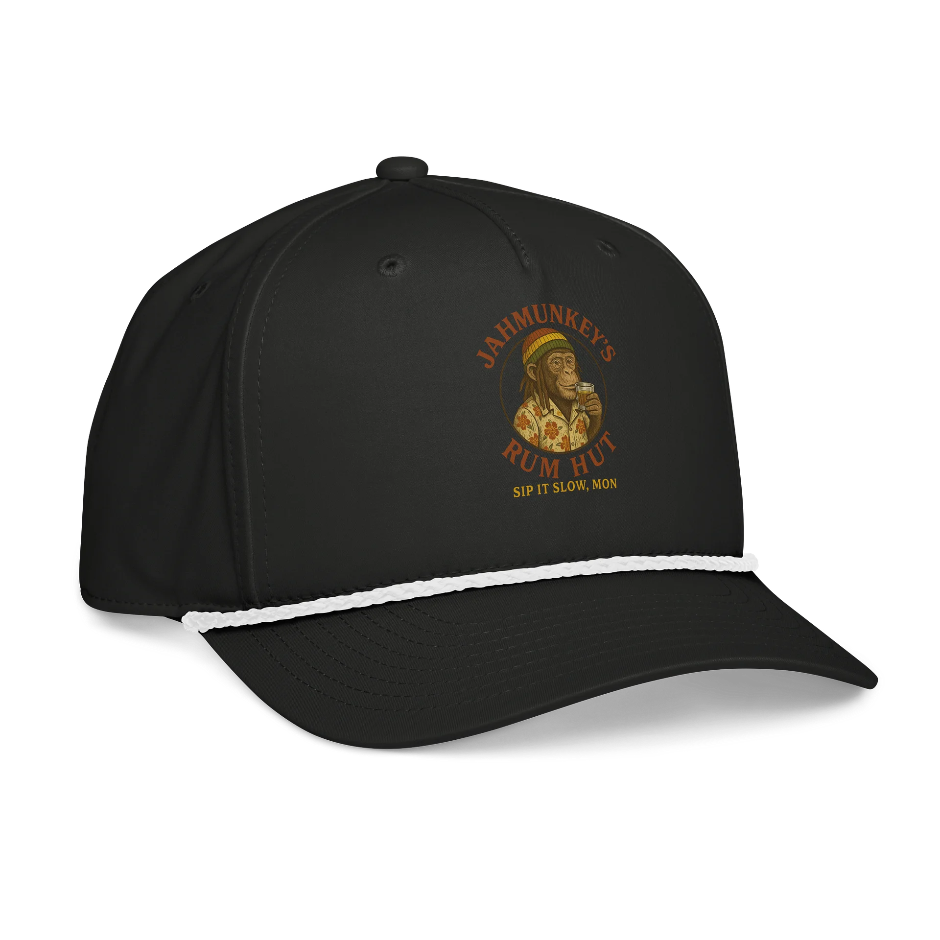 Jahmunkey's Rum Hut Logo Hat product image (4)