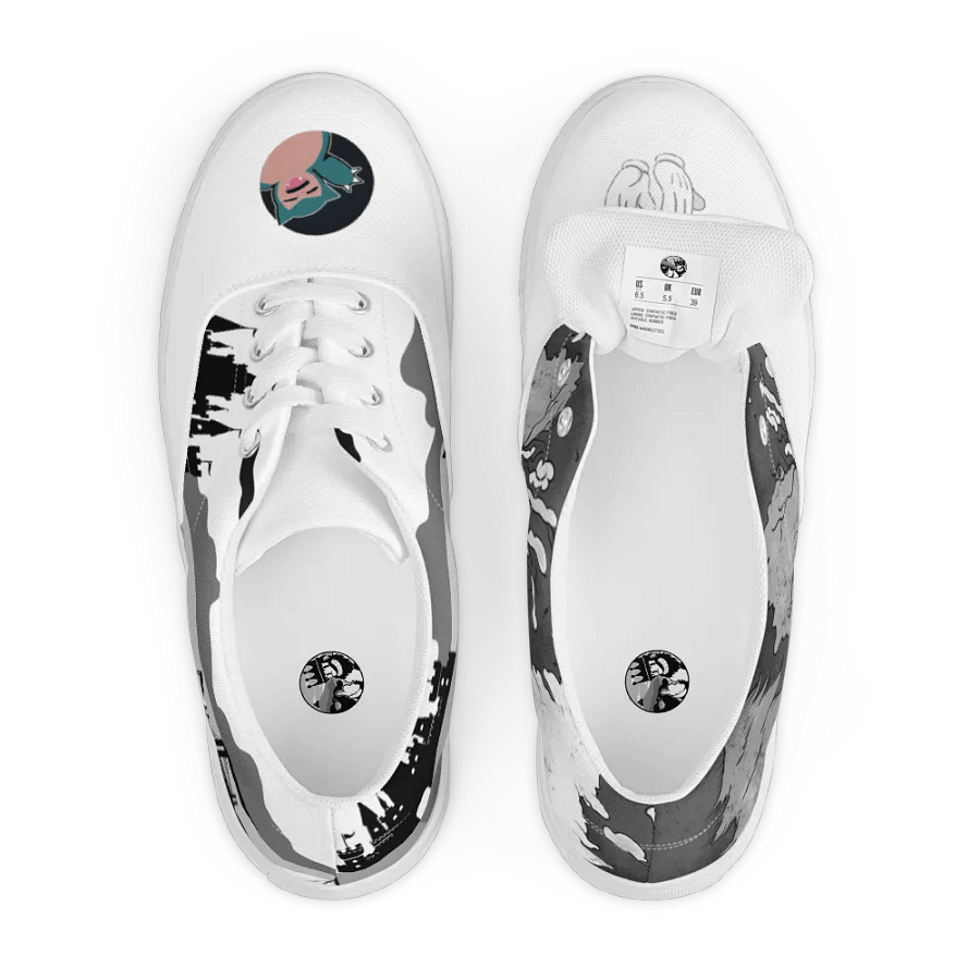 Women's A Step In The Past Lace-Up Canvas Shoes product image (7)