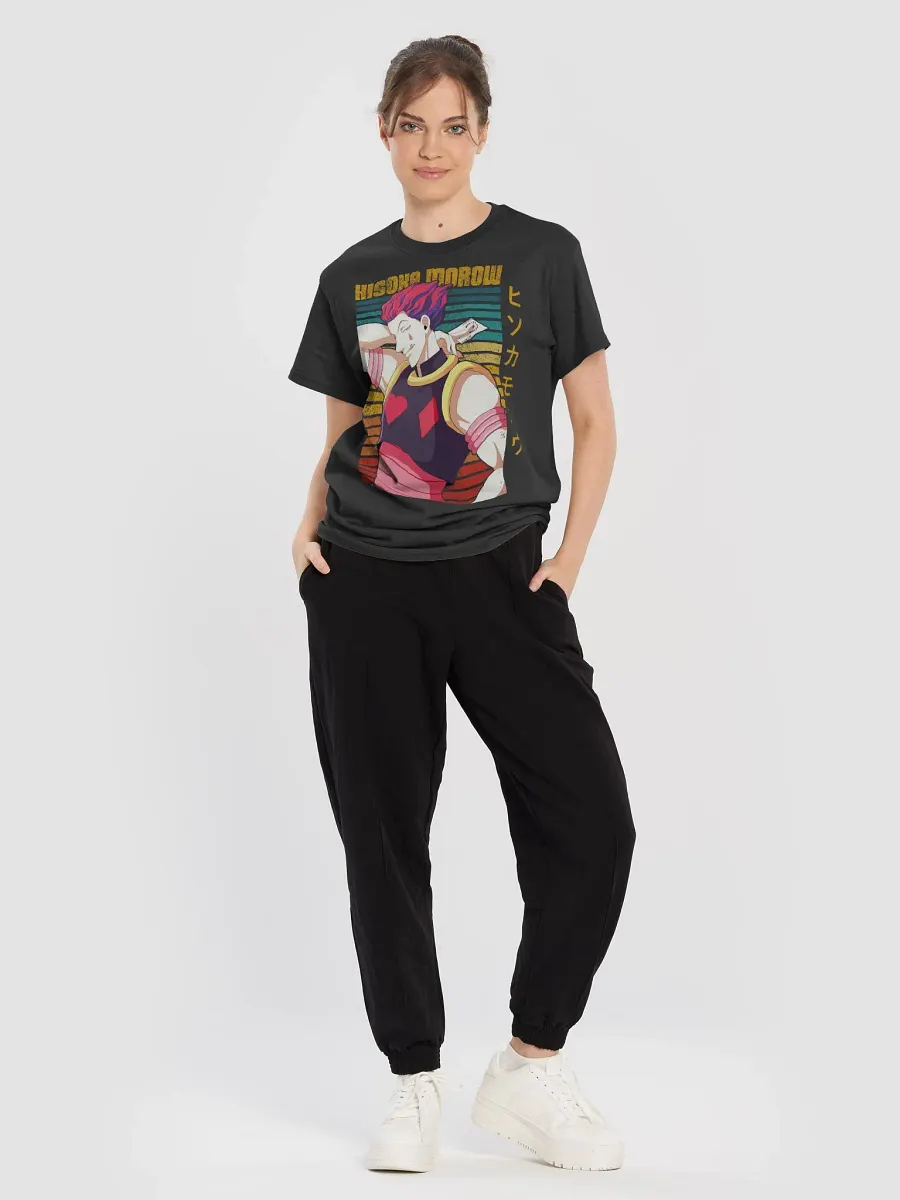 Hunter x Hunter Hisoka Morow Retro Style T-Shirt – Gildan Heavyweight product image (2)