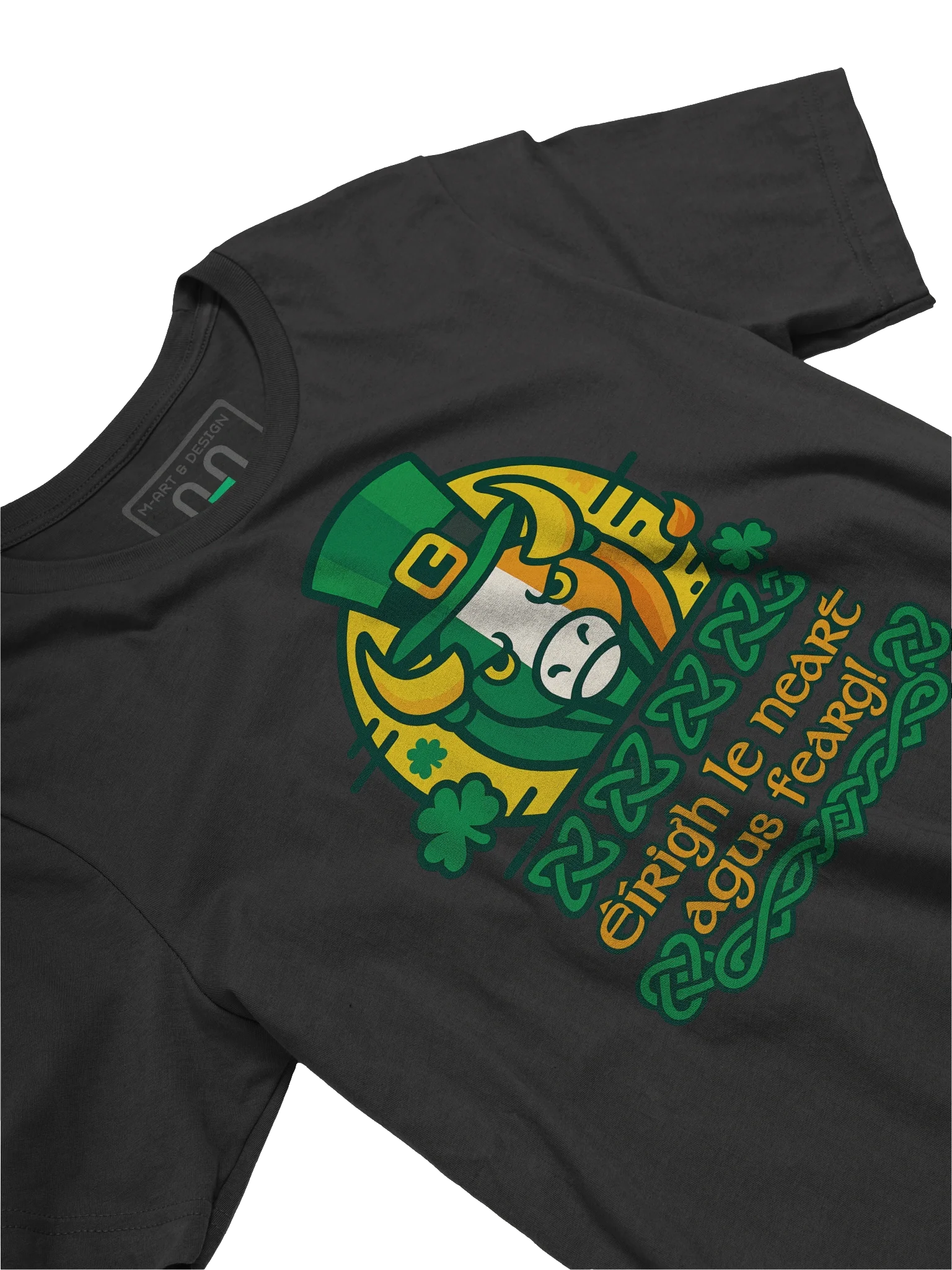 Éirigh Power Tee – Celtic Fury Meets Street Art Swagger" product image (3)