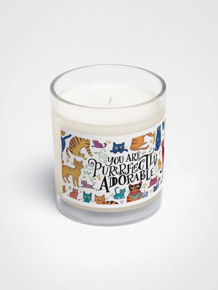 Purrfectly Adorable Soy Wax Candle product image (2)