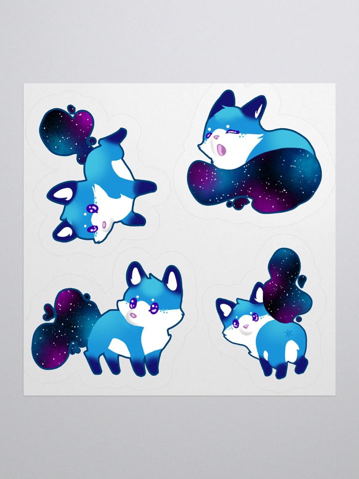 Space Fox Stickers! product image (3)
