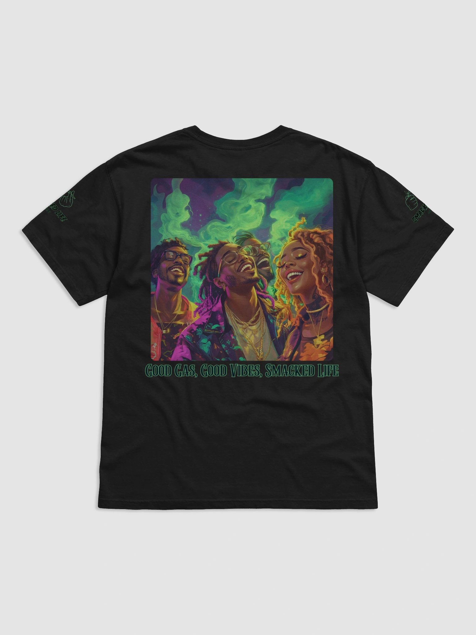 Good Gas, Good Vibes Tee – Smacked Life Society Unity Drop product image (14)